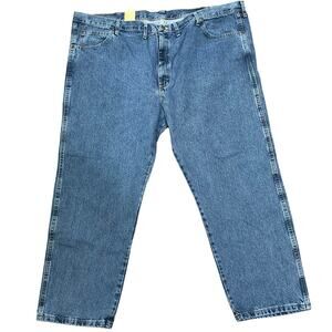 NEW WITH TAGS Wrangler Relaxed Fit Jeans 50 x 28 Straight Leg
